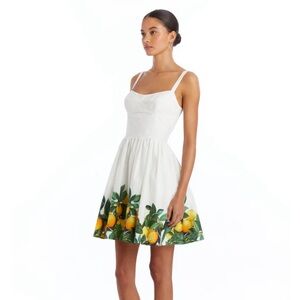 Amanda Uprichard Napoli Lemon Dress